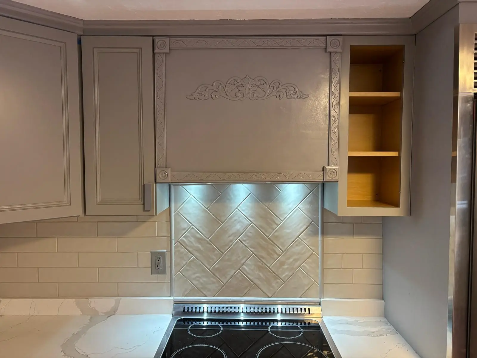 Tile installation