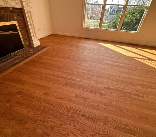 Hardwood refinish